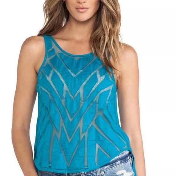 Free People Split back Top size S - Picture 2 of 8